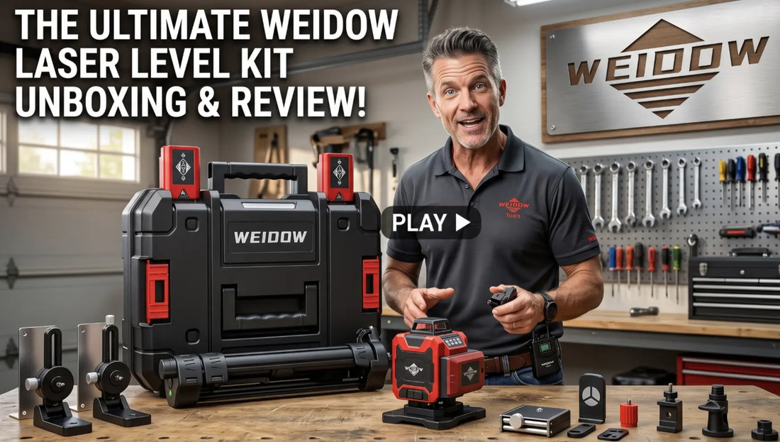 WEIDDW Laser Level Unboxing Video