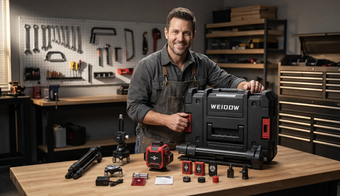 WEIDDW Laser Level Unboxing Video
