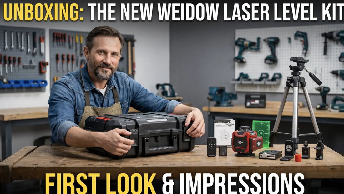 WEIDDW Laser Level Unboxing Video