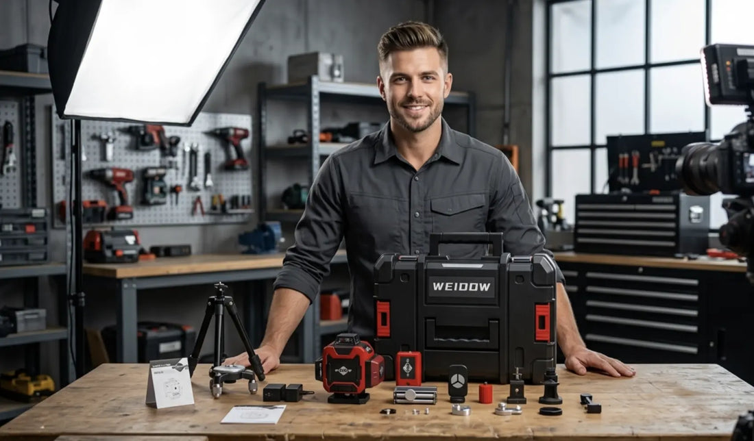 WEIDDW Laser Level Unboxing Video