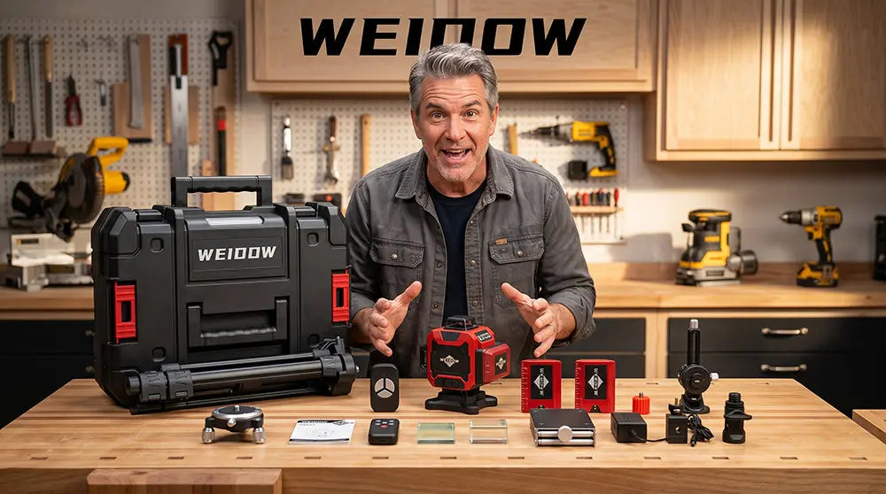 WEIDDW Laser Level Unboxing Video